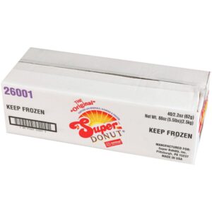 Super Donuts, Individually Wrapped | Corrugated Box
