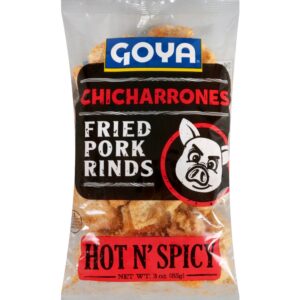 Hot & Spicy Pork Rinds | Packaged