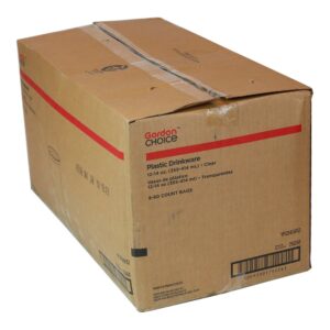 12-14 oz. Clear Plastic Cups | Corrugated Box
