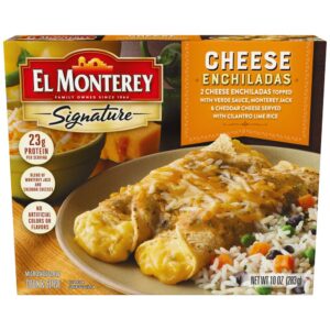 Cheese Enchiladas with Verde Sauce | Packaged