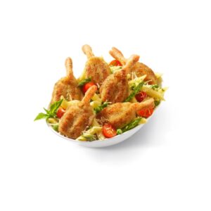 Garlic & Herb Butterfly Shrimp | Styled