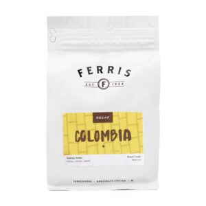 Decaf Columbia Whole Bean Coffee | Packaged