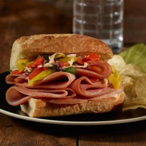 Natural Juice Round Hams | Styled