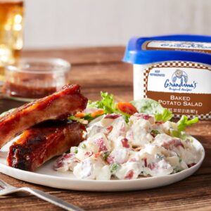 Baked Potato Salad | Styled