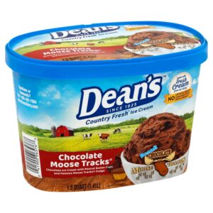 Chocolate Moose Tracks Ice Cream | Packaged