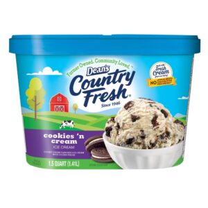 Cookies N’ Cream Ice Cream | Packaged