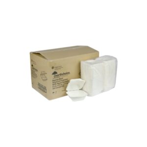 6 inch Hinged Molded Fiber Container | Styled