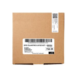 Fresh Cilantro | Corrugated Box