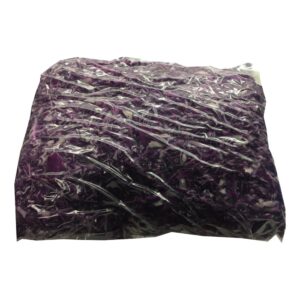 Cabbage Red Shrd 1/8″ 4-5# Roti | Packaged