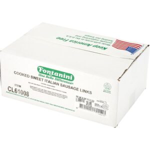 Italian Sweet Cooked Sausage | Corrugated Box
