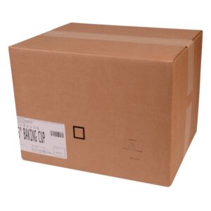 6″ White Baking Cups | Corrugated Box