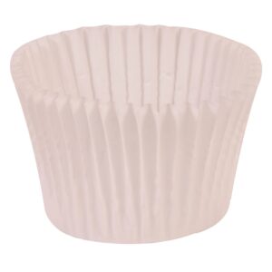 6″ White Baking Cups | Raw Item