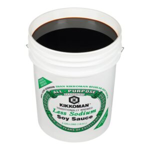 1-5GAL SOY SAUCE LITE KIKKOMN – 00175 | Raw Item