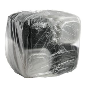 1 Compartment Plastic Containers, 9×9, Hinged, Micro | Packaged