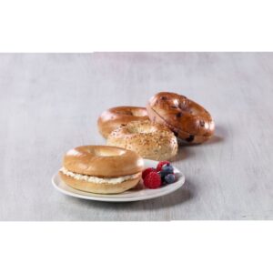 Cinnamon Raisin Bagels | Styled
