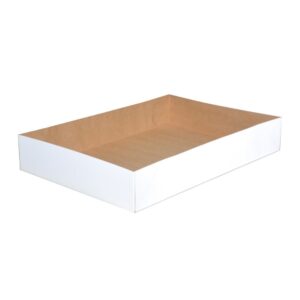 White Bakery Boxes, 16.75×11.62×2.75 | Raw Item