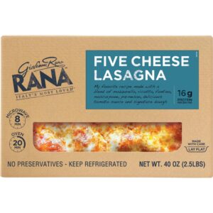 Five Cheese Lasagna | Packaged