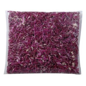 Shredded Red Cabbage, 1/8″ | Packaged