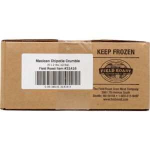 Plantbased Chorizo Sausage Crumbles | Corrugated Box