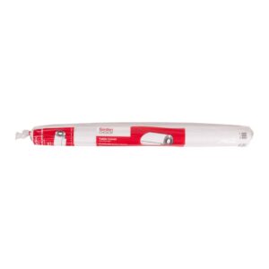 White Plastic Table Cover | Packaged
