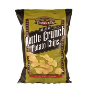 Jalapeno Flavored Kettle Crunch Potato Chips | Packaged