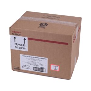 Assorted Filled Cupcakes | Corrugated Box