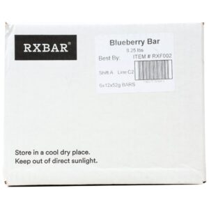 Blueberry RX Bars | Corrugated Box
