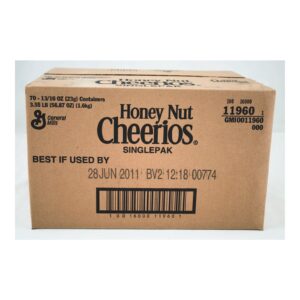 Honey Nut Cheerios | Corrugated Box