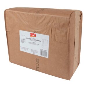 White 8# Paper Bags | Packaged