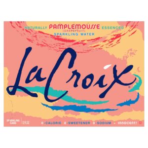 LaCroix Sparkling Grapefruit 8pk | Packaged