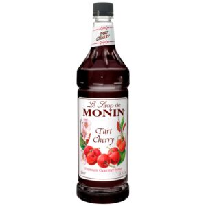 SYRUP CHRY TART PLAS 1LTR MONIN | Packaged