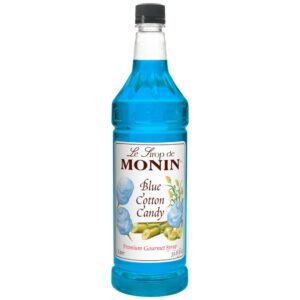 SYRUP BLUE COTTN CNDY PLAS 1LTR | Packaged