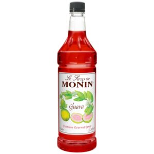 SYRUP GUAV PLAS 1LTR MONIN | Packaged