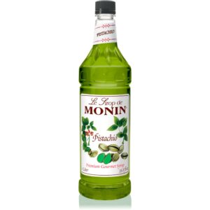 SYRUP PISTACHIO 1LTR MONIN | Packaged
