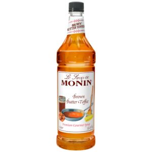 SYRUP BROWN BUTTER TOFFEE 1LTR MONIN | Packaged