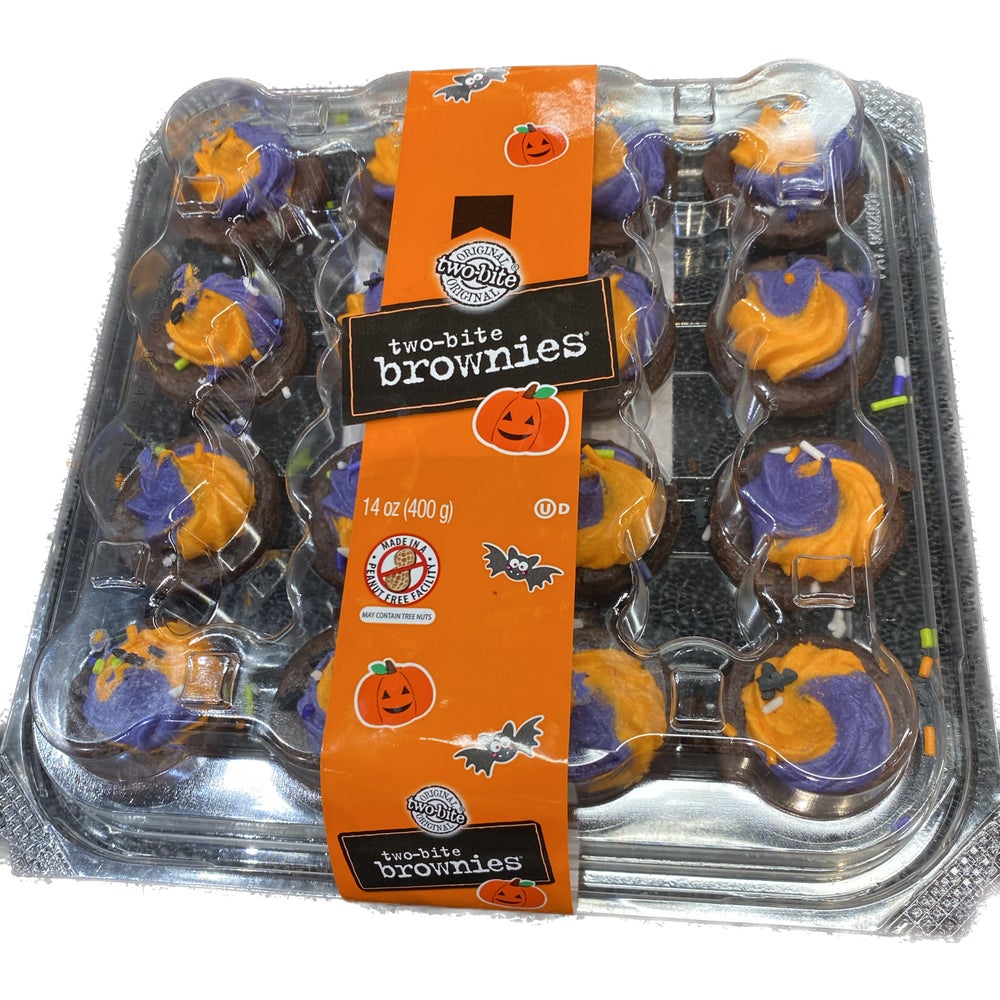 4枚セット 再活性 foil 英語 Two Bite Halloween Brownie Platter 14oz - Gordon Restaurant