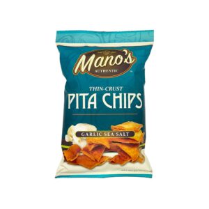 Mano’s Garlic Sea Salt Chips | Packaged