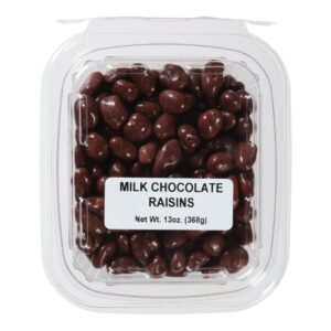 Milk Chocolate Raisins | Packaged
