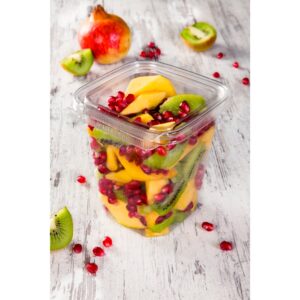 CONT PLAS 32Z SQ CLR CLAMSH 240CT | Styled