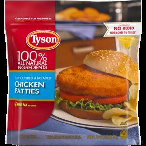 Breaded Chicken Patties | Packaged