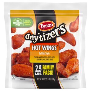 Bone-In Buffalo Chicken Wings, FC NAE | Packaged