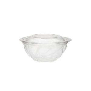 BOWL PLAS 24Z CLR W/LID 300CT | Raw Item