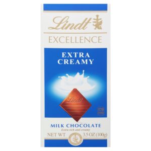 Lindt Excellence Extra Creamy Chocolate Bar | Packaged