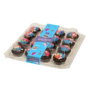 Two Bite Unicorn Brownie platter 14oz | Packaged