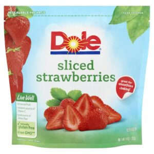 Frozen Sliced Strawberries | Packaged