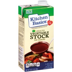 Unsalted Vegetable Stock | Packaged