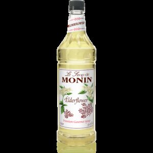 SYRUP ELDERFLOWER 1-1L MONIN | Packaged