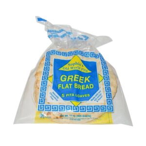 7″ Greek Flat Bread | Packaged