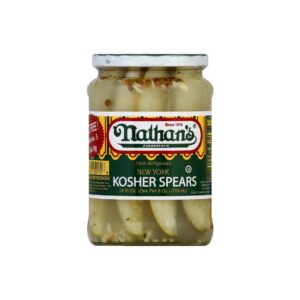Nathan’s Dill Pickle Spears | Packaged
