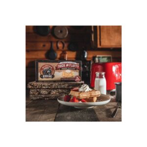 Whole Grain Vanilla Buttermilk Waffles | Styled